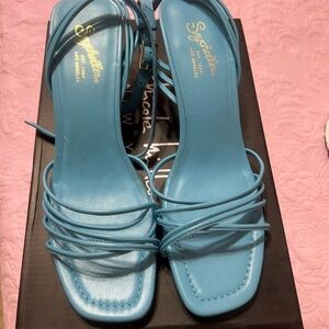 Seychelles Women's Light Blue Strappy Sandals